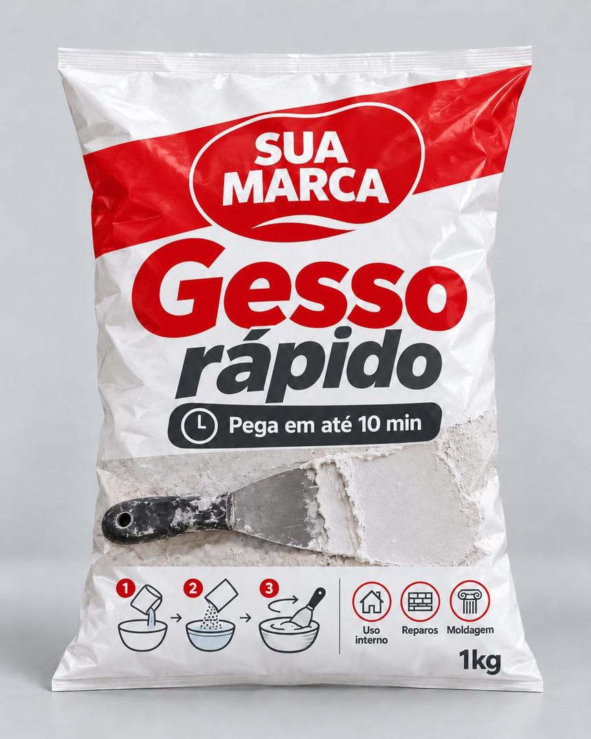 Saco de gesso, arte demonstrativa
